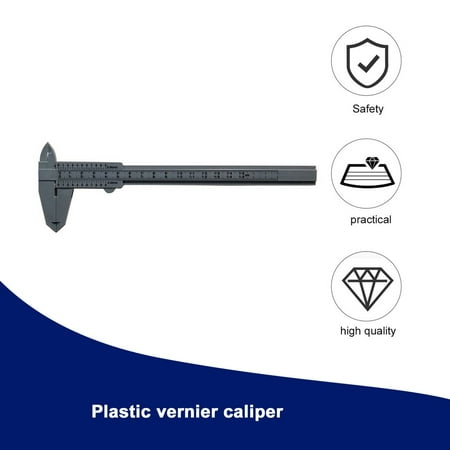 Portable 6 Inch 150mm Plastic Ruler Sliding Gauge Vernier Caliper Jewelry Measuring Accurately Measuring Tools Portable 6 Inch 150mm Plastic Ruler Sliding Gauge Vernier Caliper Jewelry Measuring Accurately Measuring Tools